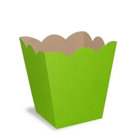 caixa cachepô para planta craft envelopada