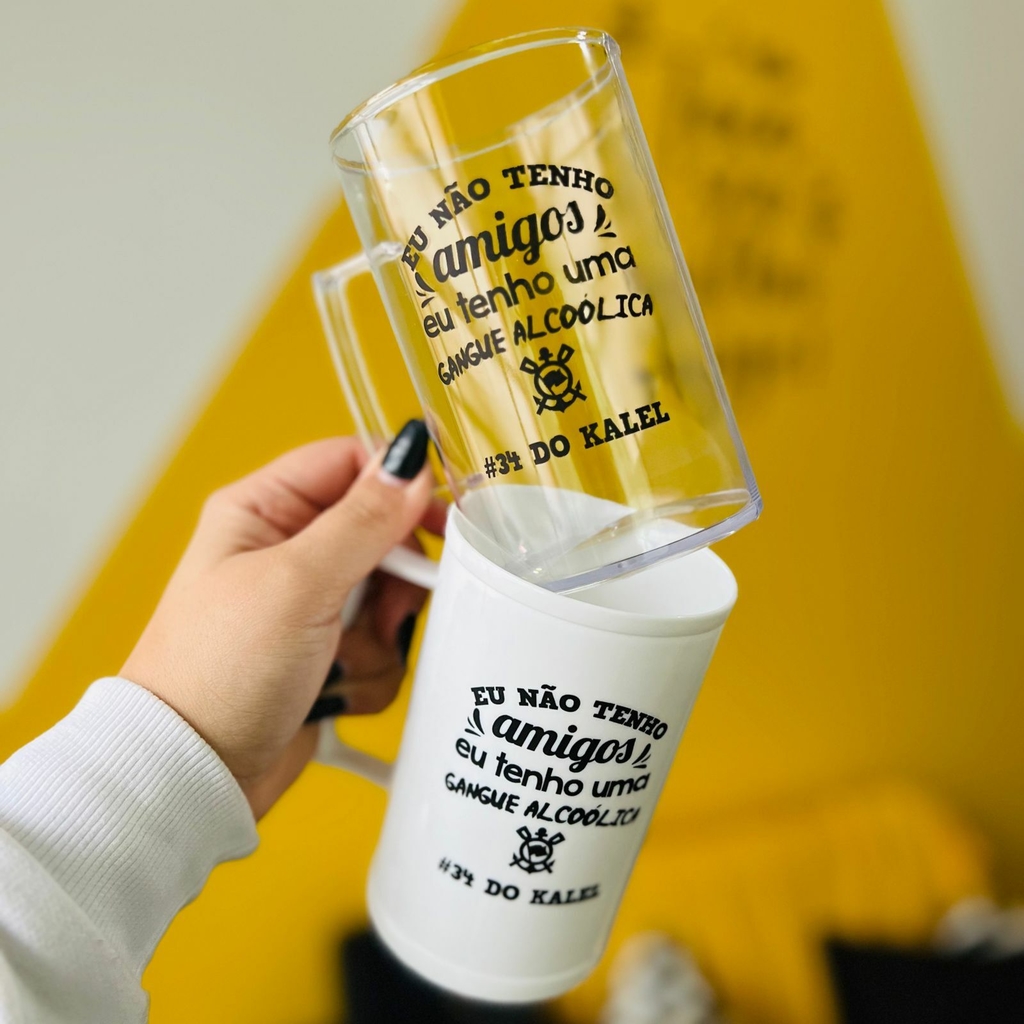 caneca shop acrílica 500ml