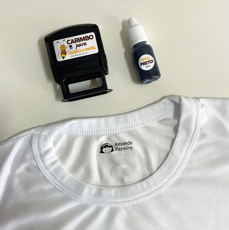 carimbo tecido