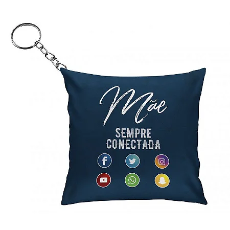 chaveiro almofada 7x7
