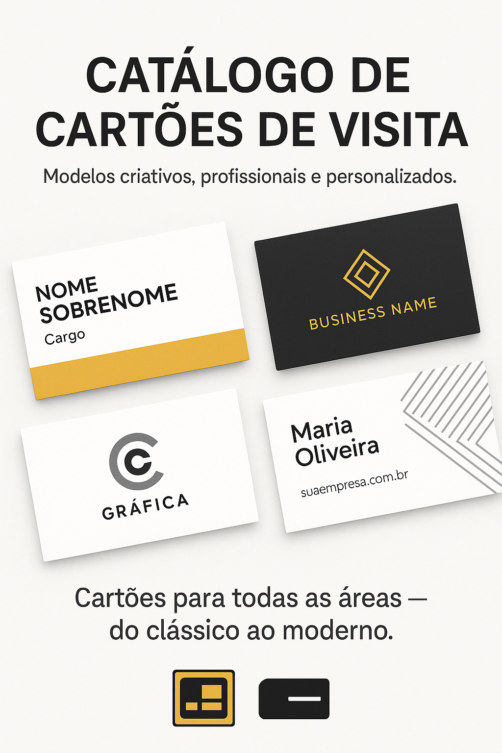 Catálogo de Cartões