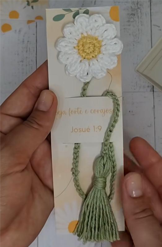 marca texto margarida