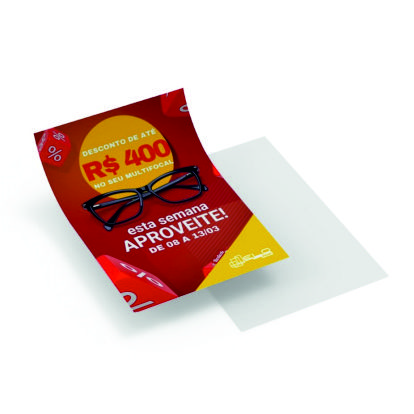 Panfleto 4x0 Couché 115g