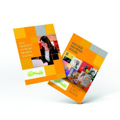 Panfleto 4x4 Couché 115g